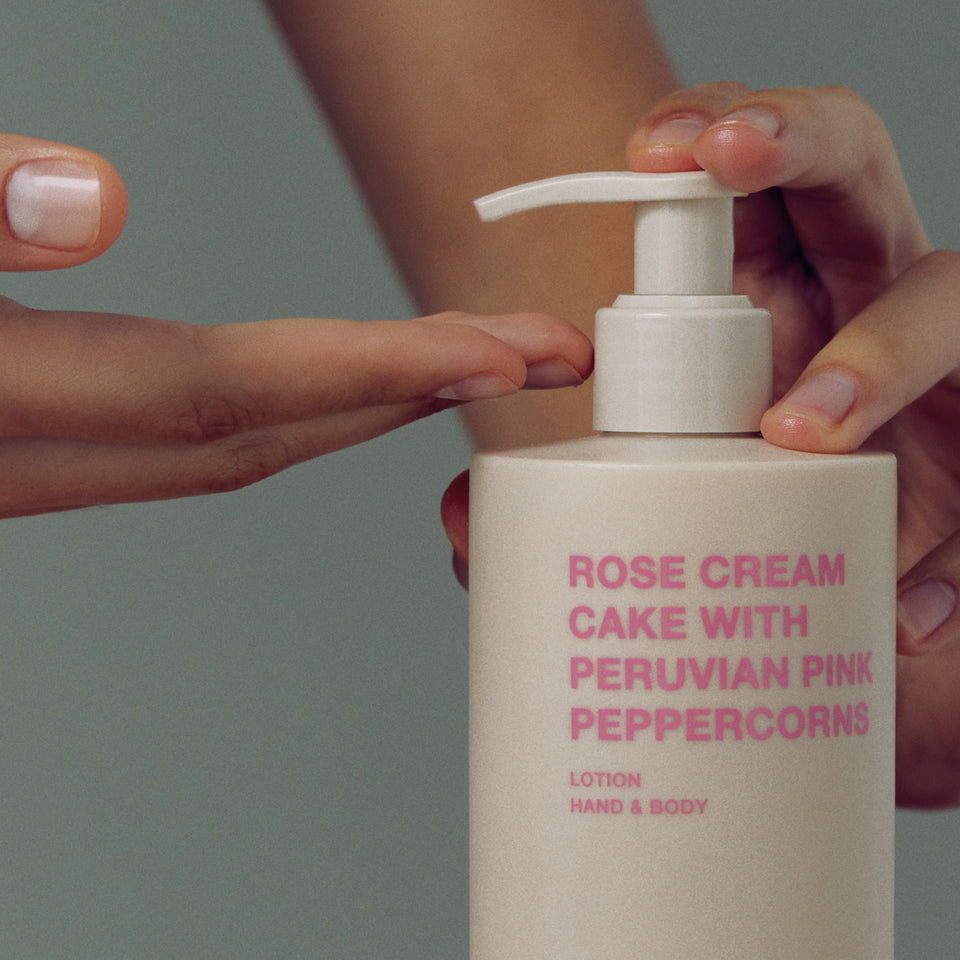 Rose Cream Cake Hand & Body Lotion