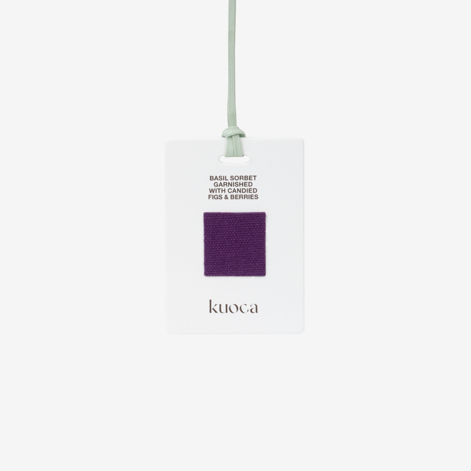 Basil Sorbet Fragrance Tag