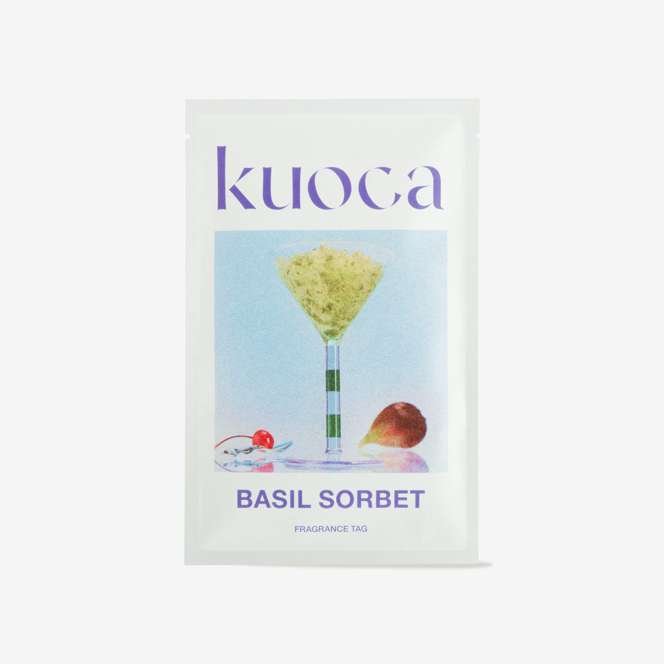 Basil Sorbet Fragrance Tag