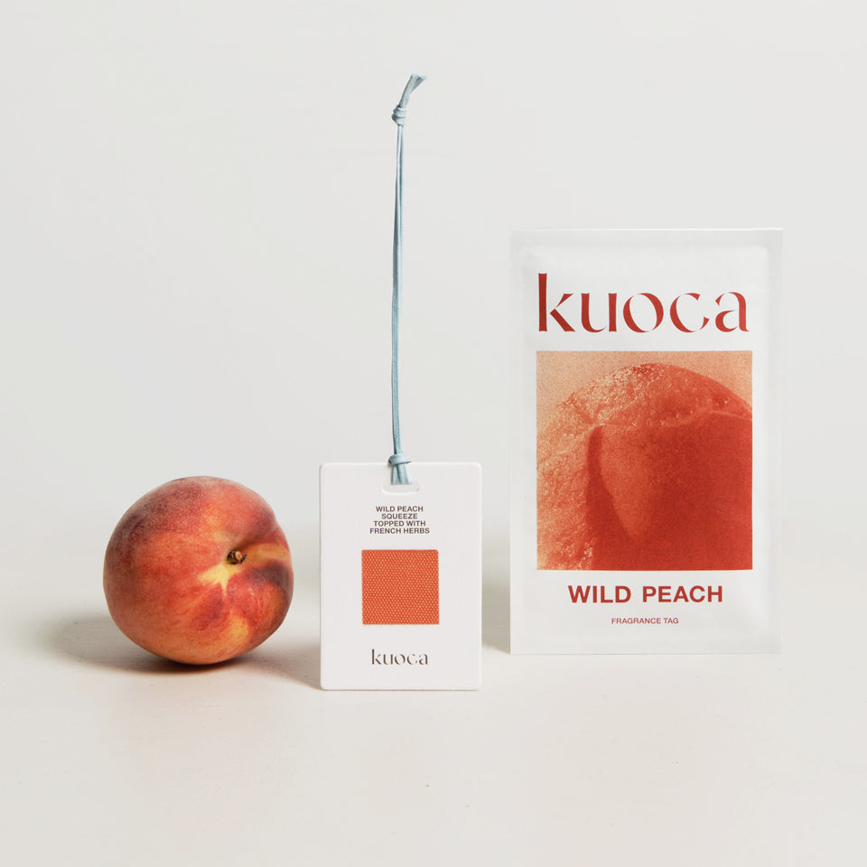 Wild Peach Fragrance Tag