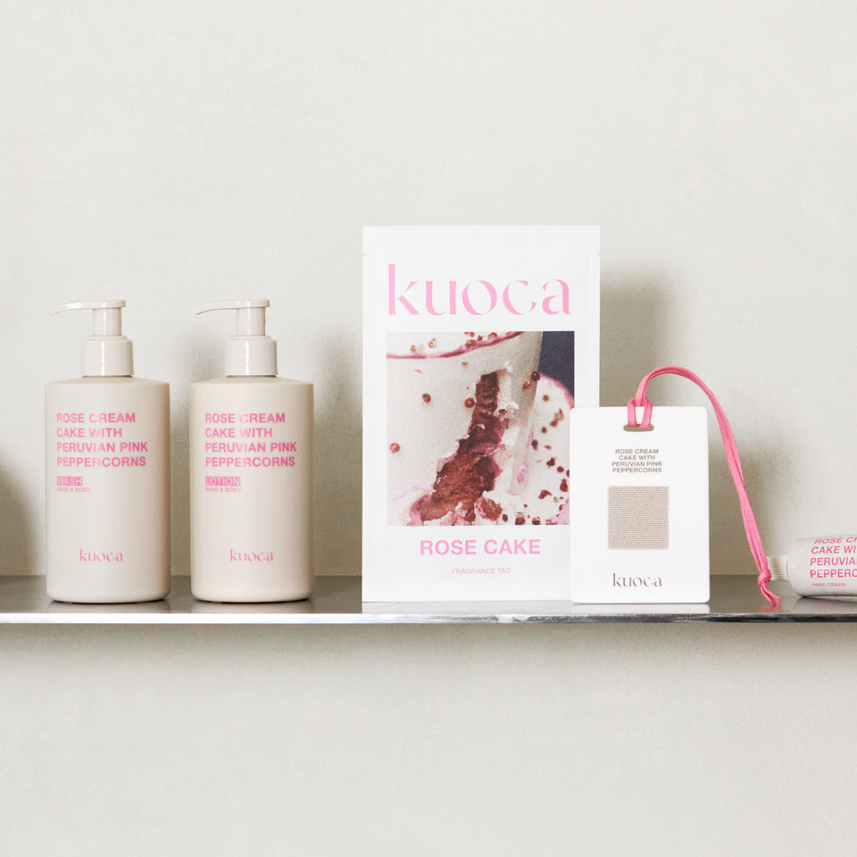 Rose Cream Cake Fragrance Tag