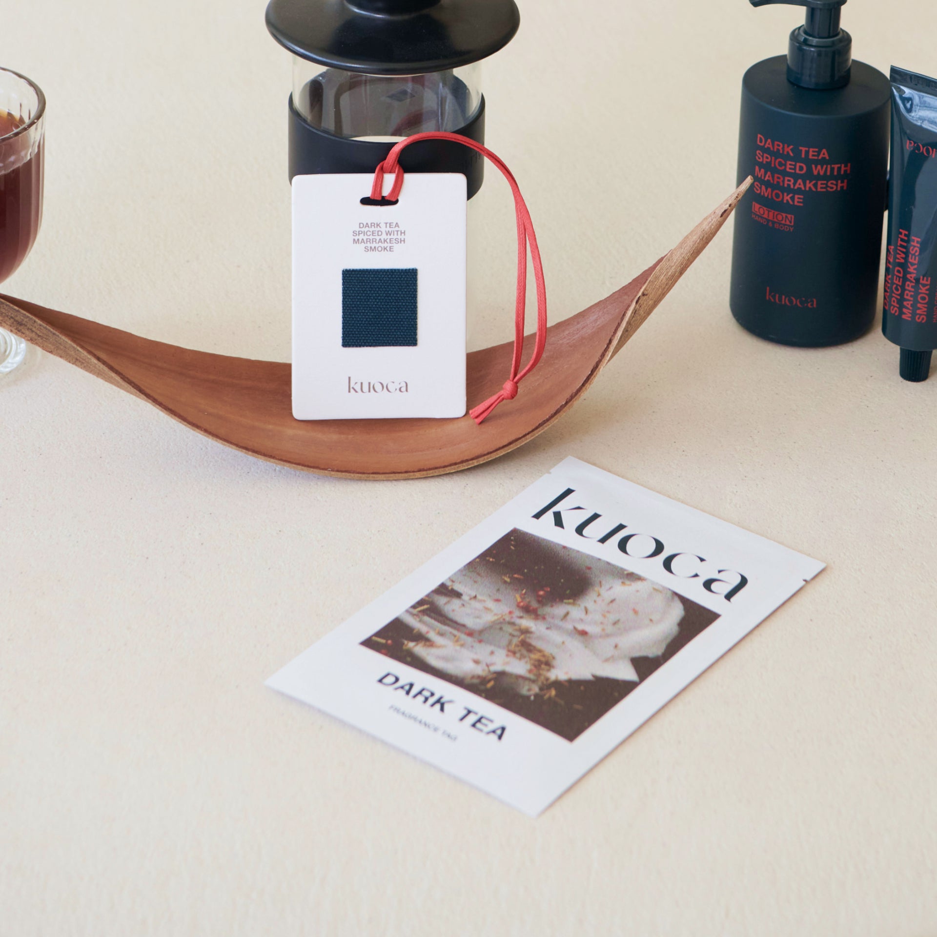 Dark Tea Fragrance Tag