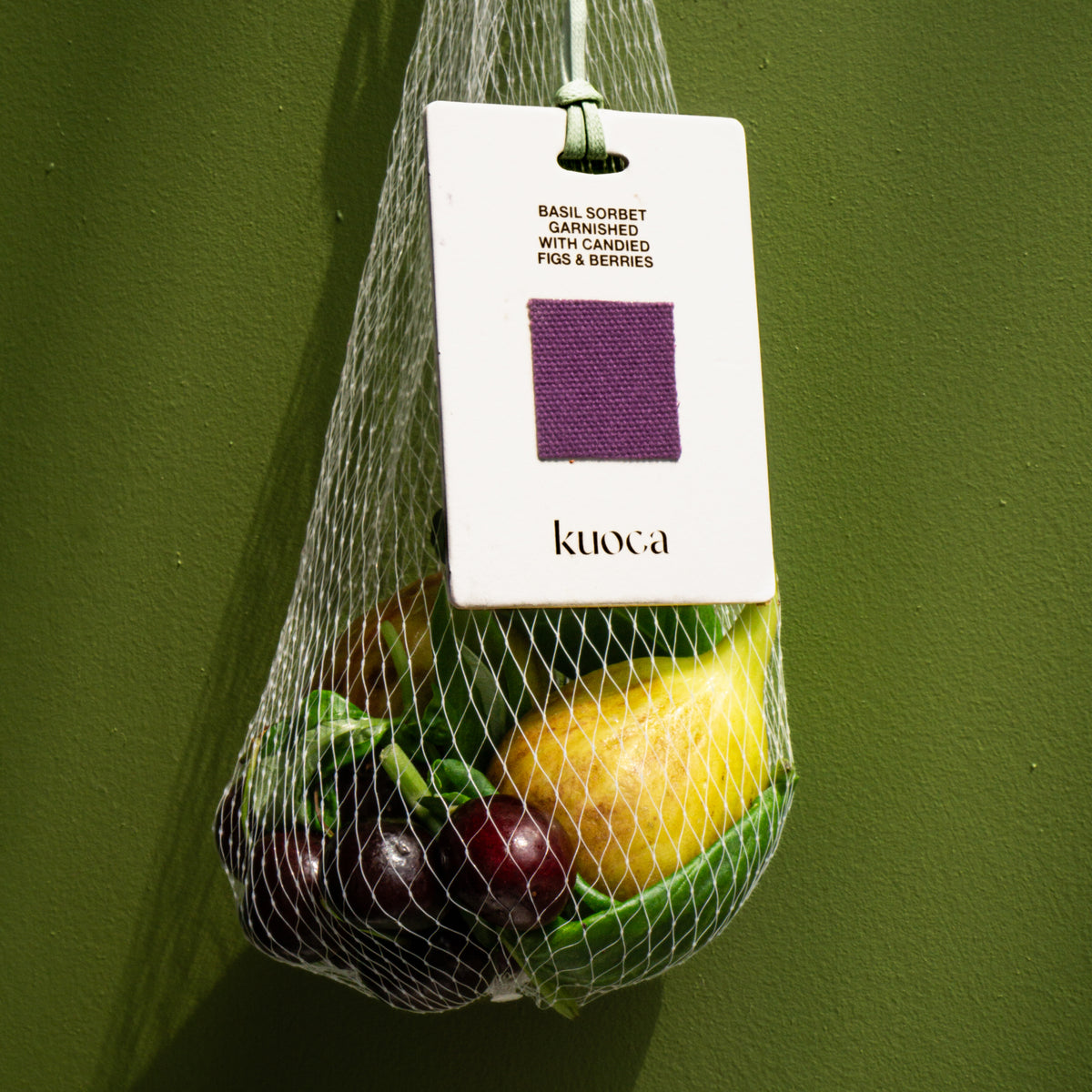 Basil Sorbet Fragrance Tag